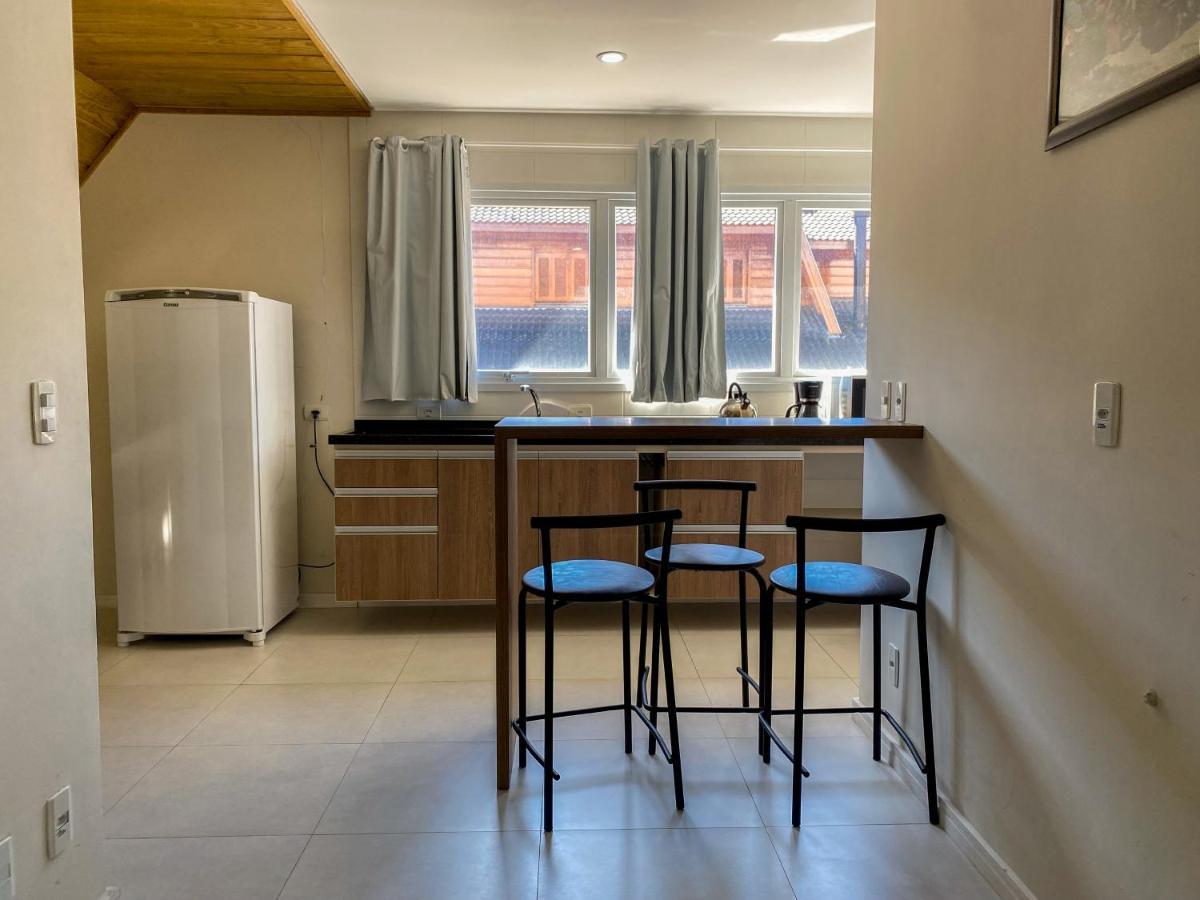 Apartamento A 500M Da Rua Coberta - 1 Suite - Para 4 Pessoas Gramado Eksteriør billede