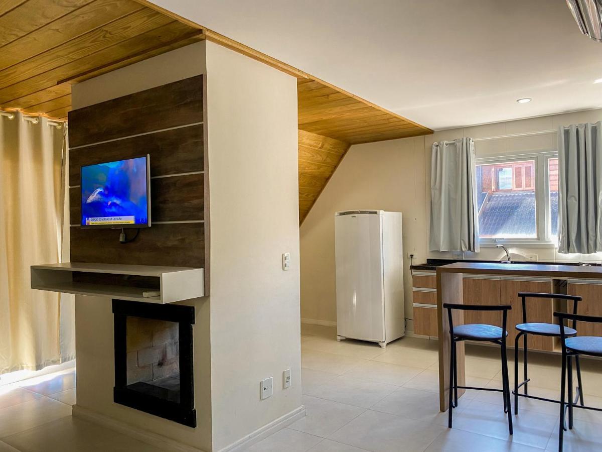 Apartamento A 500M Da Rua Coberta - 1 Suite - Para 4 Pessoas Gramado Eksteriør billede