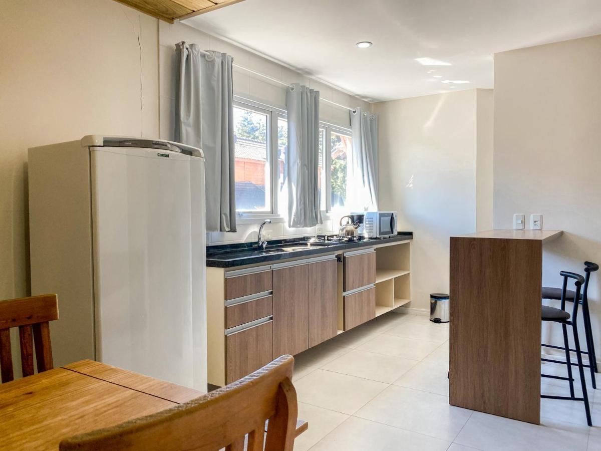 Apartamento A 500M Da Rua Coberta - 1 Suite - Para 4 Pessoas Gramado Eksteriør billede